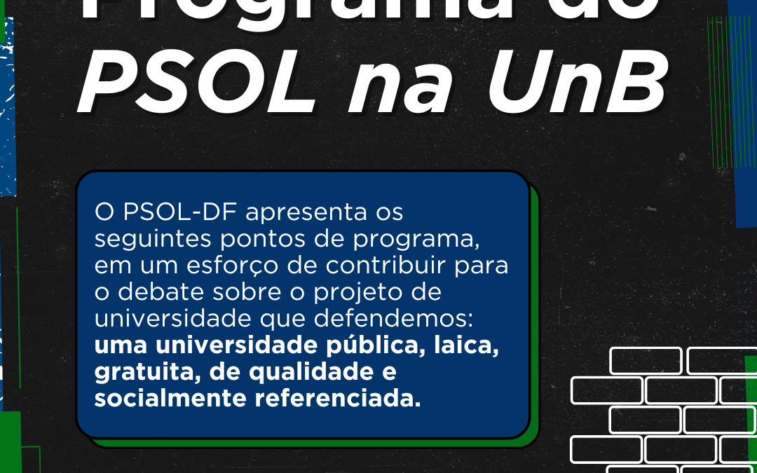 Programa do PSOL para a Universidade de Brasília